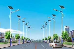 Solar street lights series 1